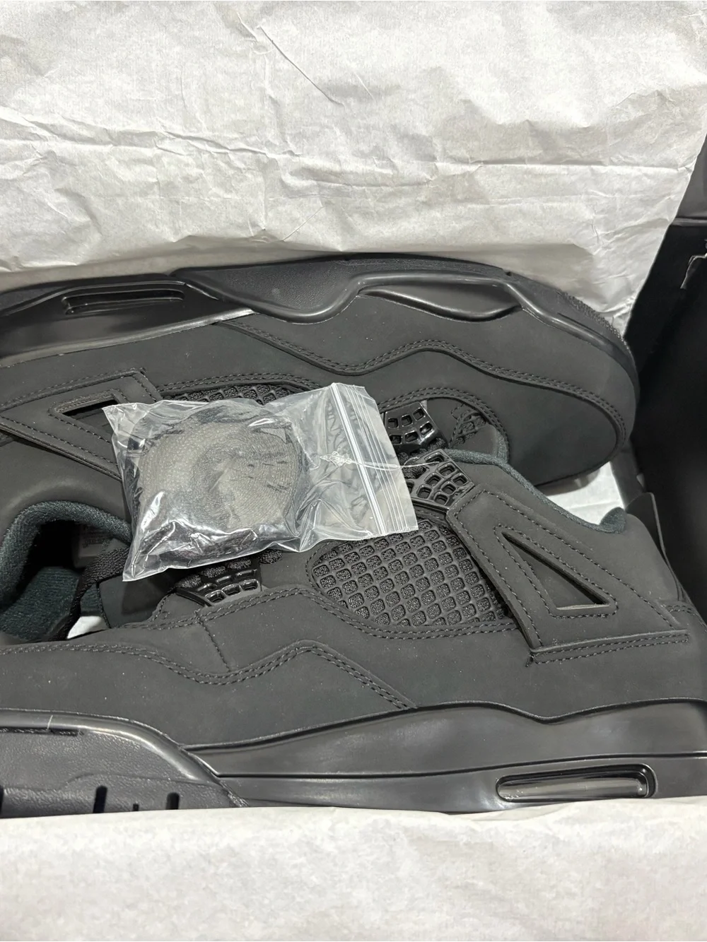Jordan 4 Men Black Cat